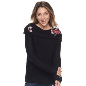 Cloud Chaser Off Shoulder Sweater